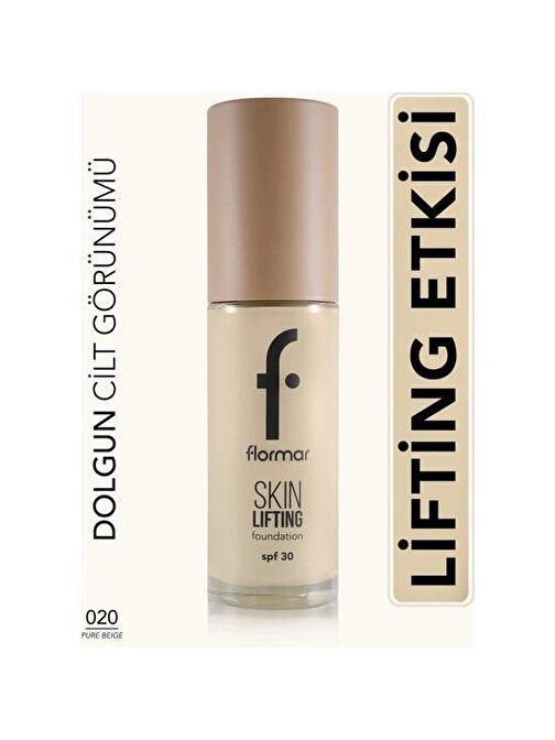 Flormar Skın Lıftıng Foundation 020 Pure Beıge 30 Ml