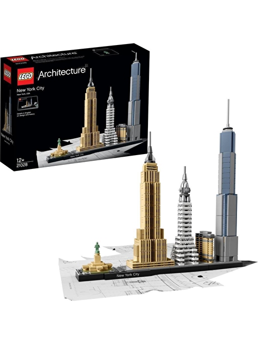 Lego Architecture 1 Parça Plastik Set