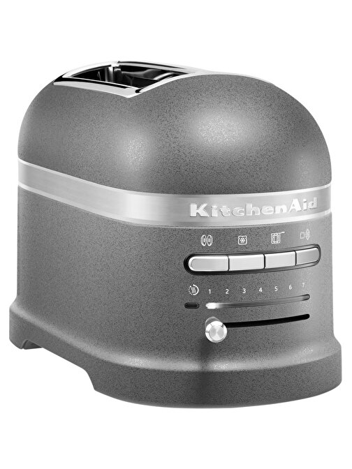 KitchenAid Imperial 2 Dilim Kapasiteli 1200 W Modern Ekmek Kızartma Makinesi Gri