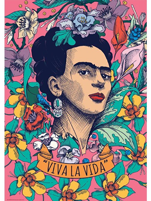 Educa Games 500 Parça “Viva La Vida” Frida Kahlo Puzzle