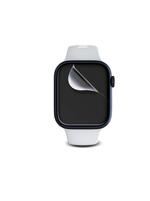 Ecr Mob Apple Watch 9.Nesil 41 mm Akıllı Saat Ekran Koruyucu Film 2 Adet