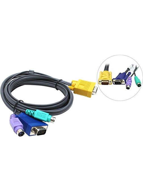 Aten 2L-5202P Ps-2 Kvm Cable (1,8M)