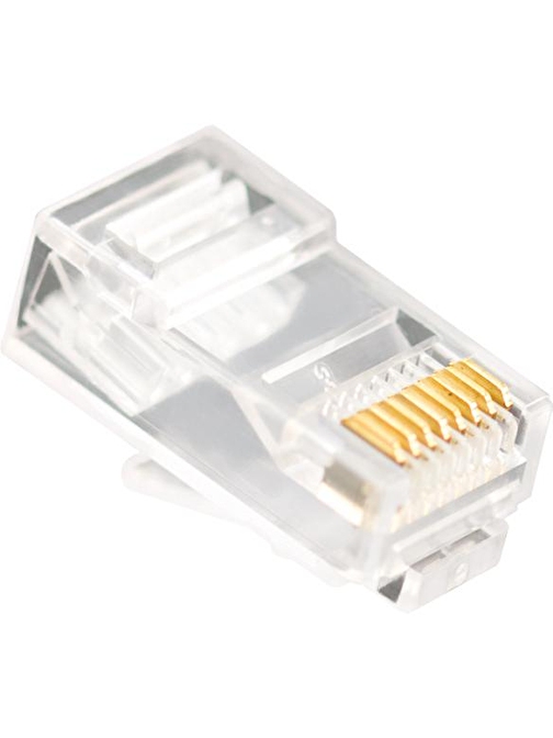 Vcom Nm006 20Li Plastik Rj45 8P8C Cat6-Utp-Rj45-3U Konnektör