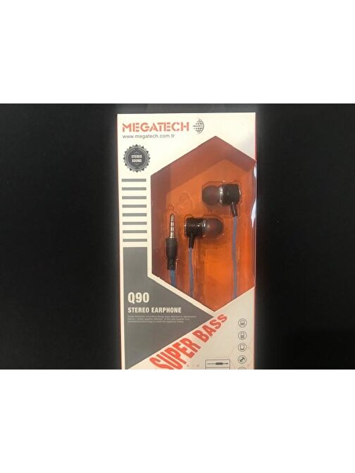Megatech Q90 Mavi Mikrofonlu Kulaklık