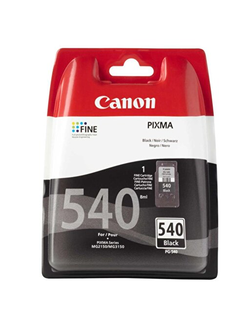 Canon Pg-540 Black Siyah Mürekkep Kartuş Mx375-390-395-435-475 Mg2250-3250-3550