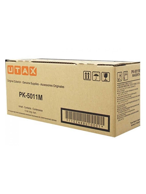 Utax PK-5011M P-C3060-3061-3065 Uyumlu Doldurmalı Orjinal Kırmızı Toner