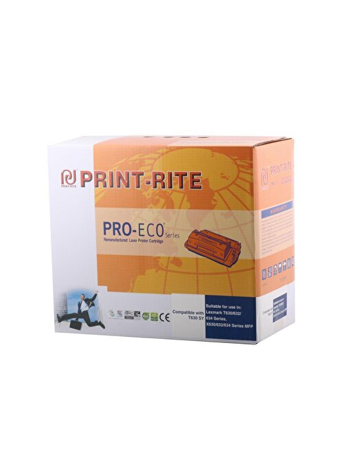 Print-Rite T630 Uyumlu Doldurmalı Muadil Siyah Toner