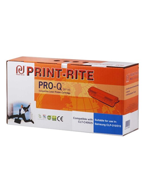 Print-Rıte Samsung CLP-315C C409 CLP-310-315 Uyumlu Doldurmalı Muadil Cyan Toner