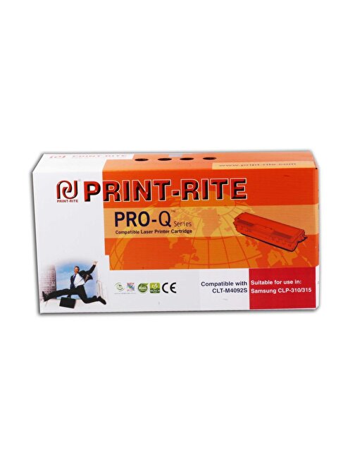 Print-Rıte Samsung CLP-315M M409 CLP-310-315 Uyumlu Doldurmalı Muadil Kırmızı Toner