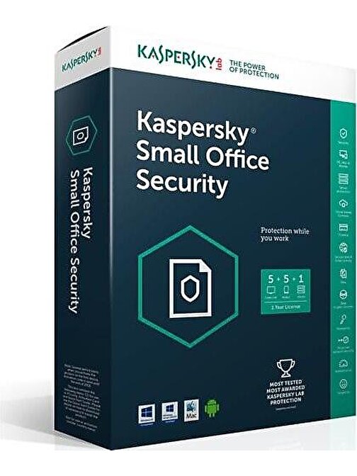 Kaspersky Small Ofiice Security 5 Kullanıcı 3 Yıl Antivirus