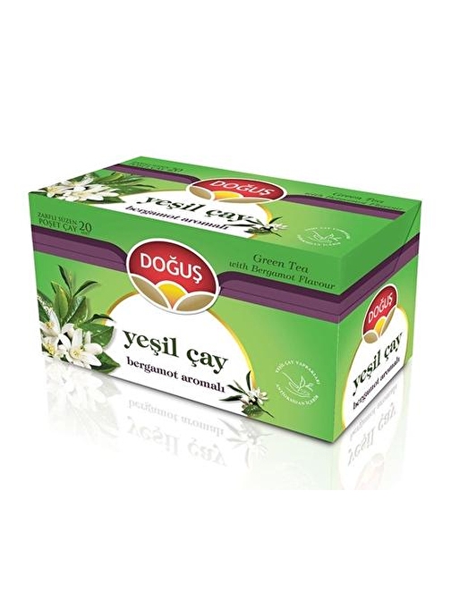 Doğuş Bergamot Yeşil Çay Süzen Poşet 20 x 1.75 gr