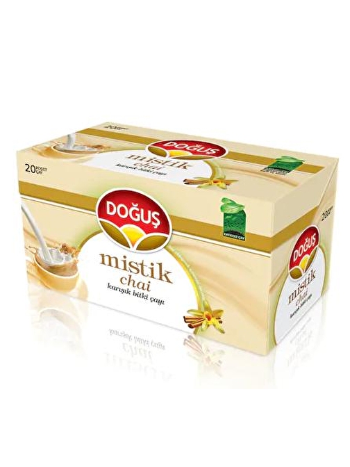 Doğuş Mistik Chai Stevyalı Çayı Süzen Poşet 20x2.5 gr