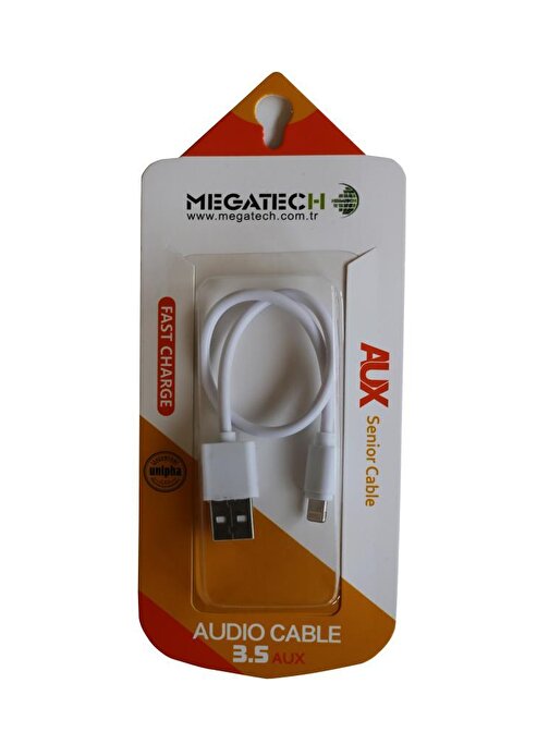 Megatech Powerbank Data Kablosu Iphone Kısa 0,25Cm