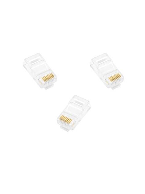 Frisby Fnw-Rj4530N  Rj45 Cat5 Konnektör (Gold Plated)