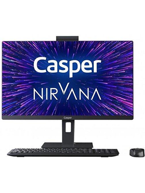 Casper Nirvana One A70.1235-BV00X-V UHD Graphics Intel Core i5-1235U 16 GB RAM 500 GB SSD 23.8 inç Full HD Freedos All in One Bilgisayar