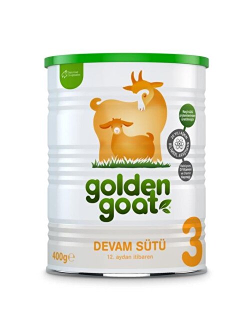 Golden Goat 3 Keçi Sütü Bazlı 400 gr Bebek Devam Sütü