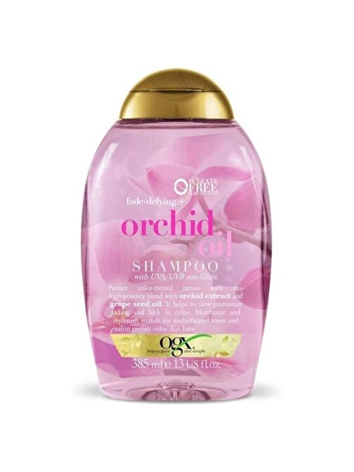 Organix Orchid Oil Renk Koruyucu Şampuan Sülfatsız 385 Ml