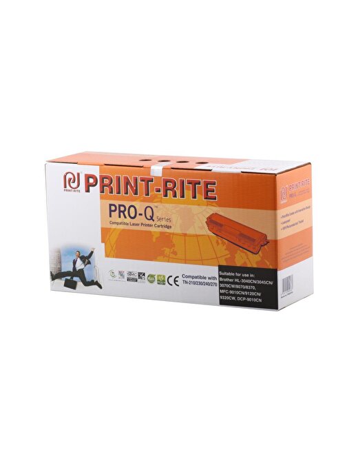 Prınt-Rıte Brother TN-240BK HL-3040-3045-3070-3075 DCP-9010 MFC-9120-9125-9325 Uyumlu Doldurmalı Muadil Siyah Toner