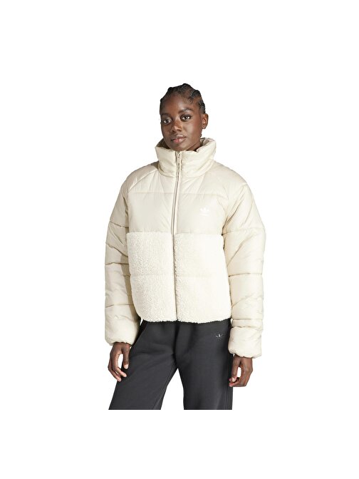 IS5256-K adidas Polar Jacket Kadın Mont Beyaz