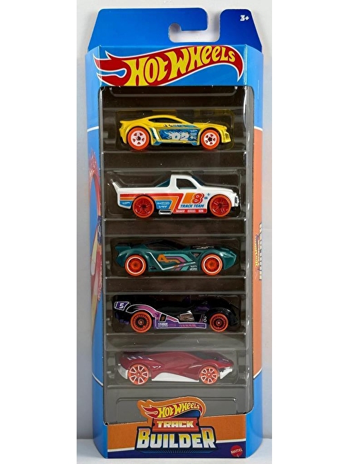 Hot Wheels Araba Seti 5 Li 1806 HLY69, 5'li Araba Seti