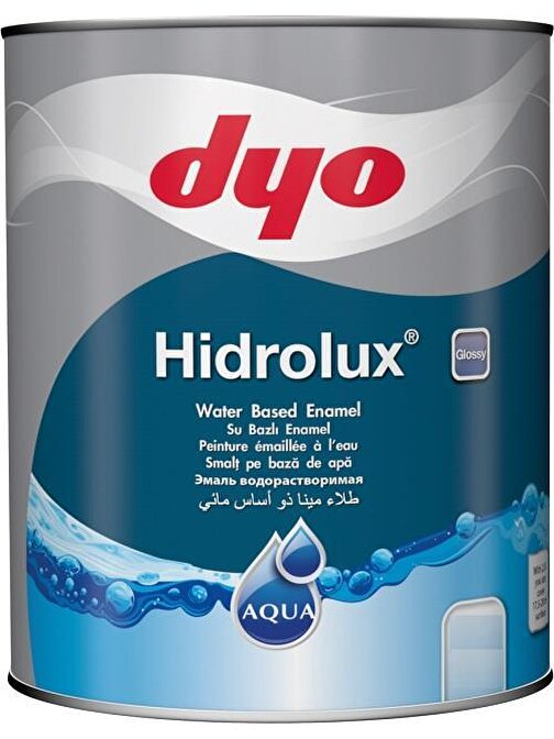 Dyo Hidrolüx Su Bazlı Kokusuz Ahşap Ve Metal Boyası 2.5 Lt Beyaz