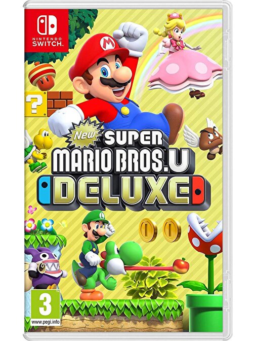 Nintendo New Super Mario Bros. U Deluxe Türkçe Dil Desteği Switch Oyunları 2019