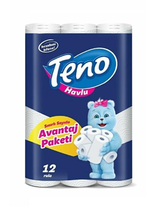 Teno Normal Kağıt Havlu 12 Adet