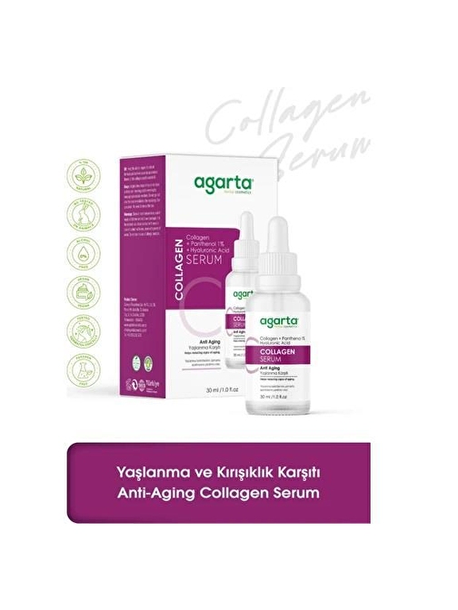 Agarta Yüz Serum Collagen 30 ML