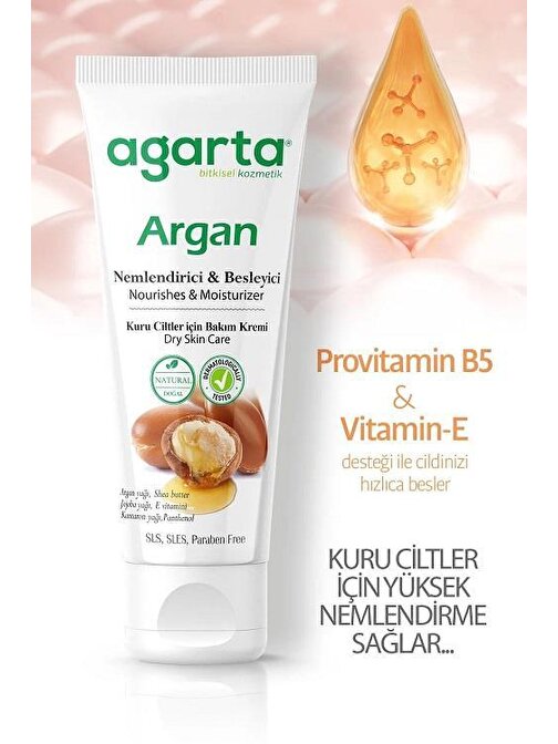 Agarta Cilt Bakım Kremi Argan Mini 20 Ml