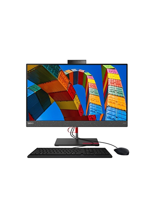 Lenovo ThinkCentre Neo 50A 12B800DJTX UHD Graphics Intel Core i5-12450H 8 GB RAM 512 GB SSD 23.8 inç Full HD Freedos All in One Bilgisayar