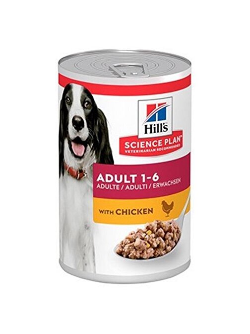 Hills Tavuklu Köpek Konserve Maması 370 Gr