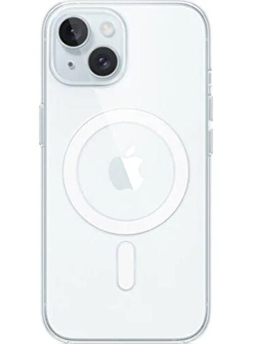 Apple Iphone 15 Magsafe Kılıf Şeffaf