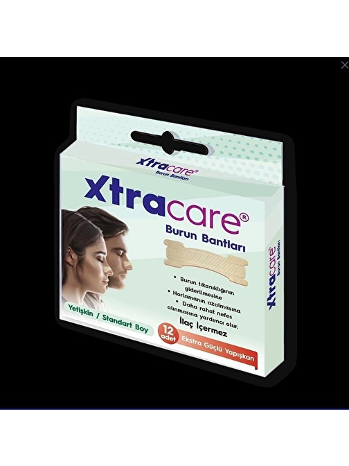 Xtracare Burun Bandı Yetişkin 12'li