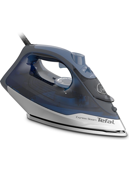 Tefal Express Steam Max Fv2868 2500 W Seramik Tabanlı Mavi Buharlı Ütü