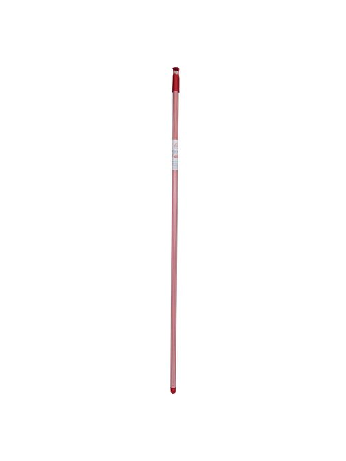 Lokmanavm Fırça Sapı Ucu Vidalı Kırmızı Beyaz Çift Renk 120 cm 1 Adet Code Fsrni