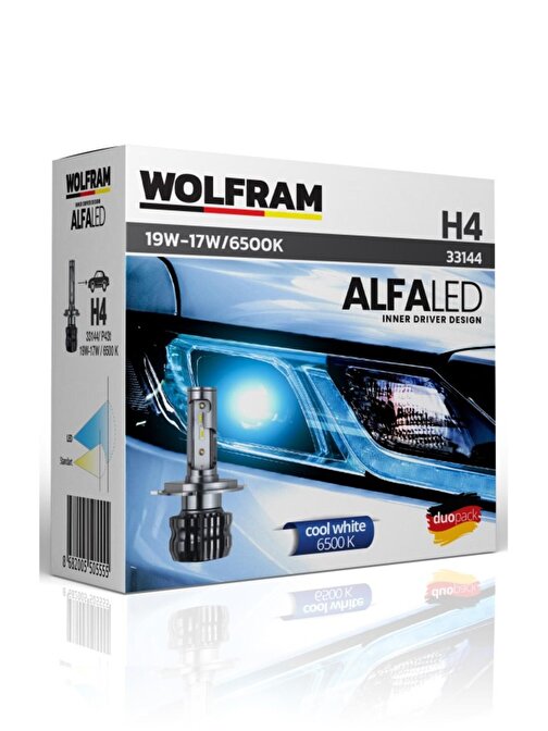Wolfram Alfa H4 Led Far Ampul Takımı