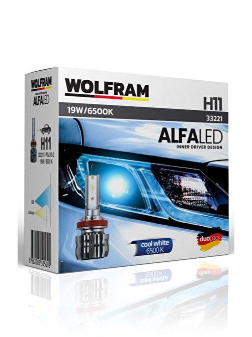 Wolfram Alfa H11 Led Far Ampul Takımı