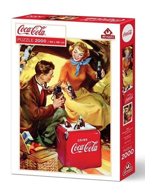Art Puzzle Coca Games Cola Serinleten An 2000 Parça Puzzle