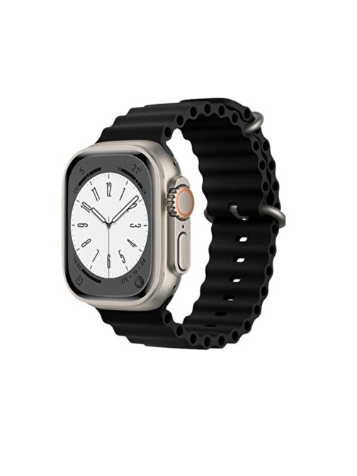 Winex Watch Hk9 Ultra 2 Android - iOS Uyumlu Amoled Ekran Akıllı Saat Siyah