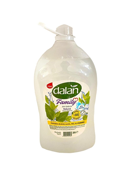 Dalan Sıvı Sabun Family Naturel 3 L