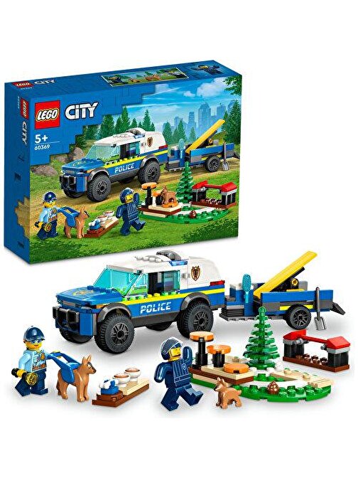 LEGO City 60369 Mobil Polis Köpeği Eğitimi (197 Parça)