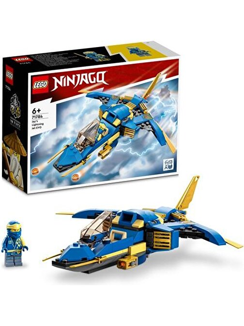LEGO Ninjago 71784 Jay’in Yıldırım Jeti Evo (146 Parça)