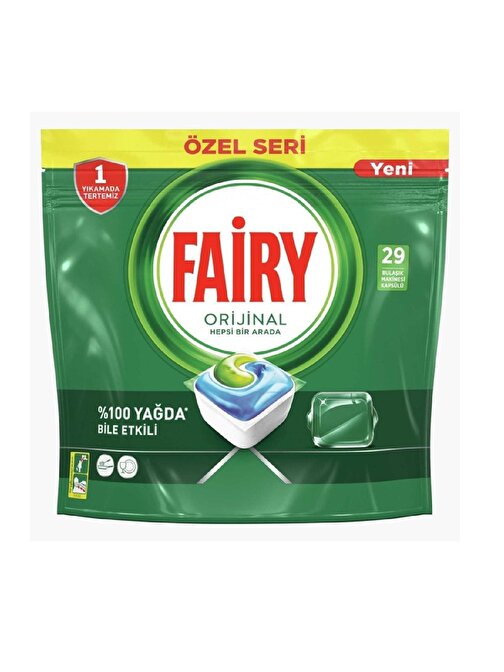 Fairy Orijinal Green Hepsi Bir Arada Tablet 29'lu