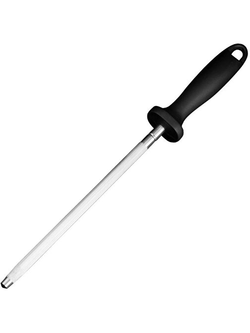 Go İthalat Masat Profesyonel  Çelik Yuvarlak Bıçak Bileyici (32 cm) (3877)