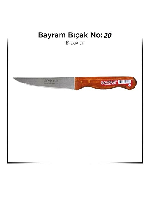 Go İthalat Bursa Bıçağı Bayram Kurban Bıçağı Yemek Bıçağı - (3877)