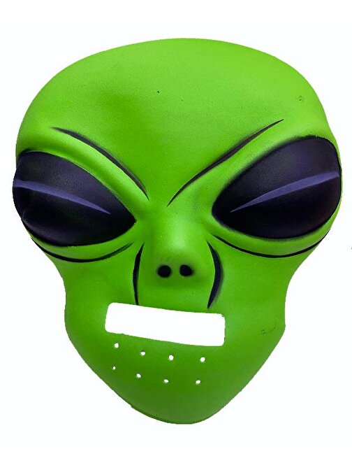 Ghoulish Productions Green Alien Mask 45 x 30 cm UZAyLI 3877
