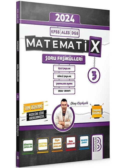 Benim Hocam 2024 Kpss Ales Dgs Matematix Soru Fasikülleri 3