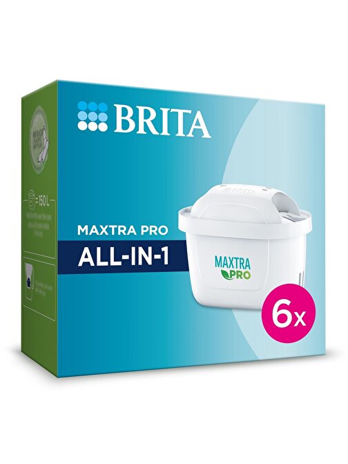 Brita 4 Aşamalı Karbon Filtre Kartuşu 6'lı