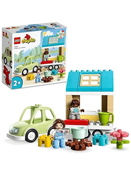 Lego Duplo Kasabası Tekerlekli Aile Evi 31 Parça 10986