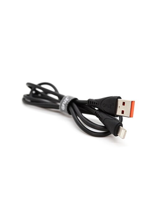 GLOBAL Apple Ca30 WNE0042 2.4A USB to Lightning Hızlı Şarj Kablosu 1 m Siyah